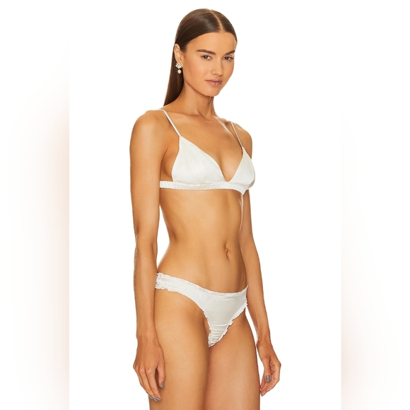 NWT THE MODE 100% SILK JULIETTE BRALETTE - Picture 2 of 7